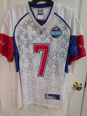 Reebok 2008 NFL Pro Bowl - Roethlisber #7 (Stitched Authentic) Jersey - Size 50